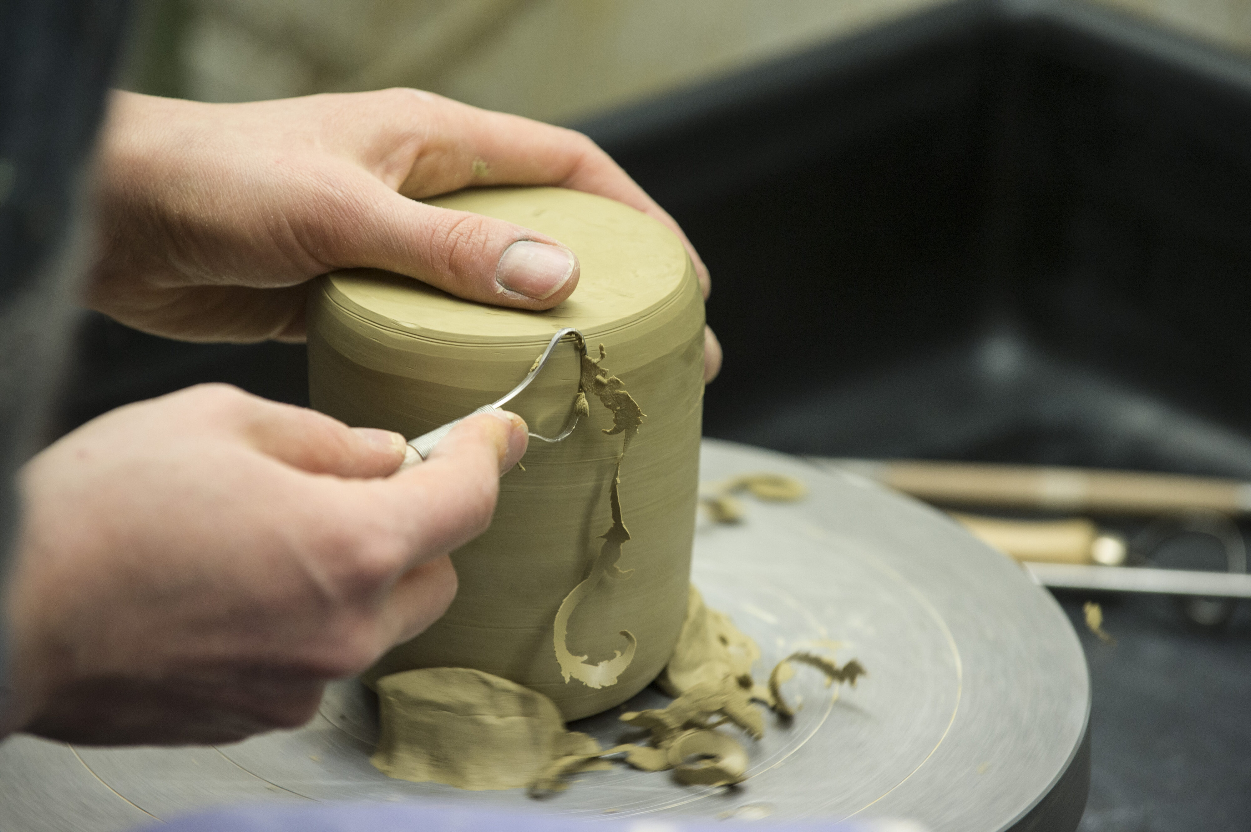 Mini pottery wheel with 12cm wheel head - has anyone used one of these with  success? I can't seem to Center and the wheel seems to slow down every time  I exert